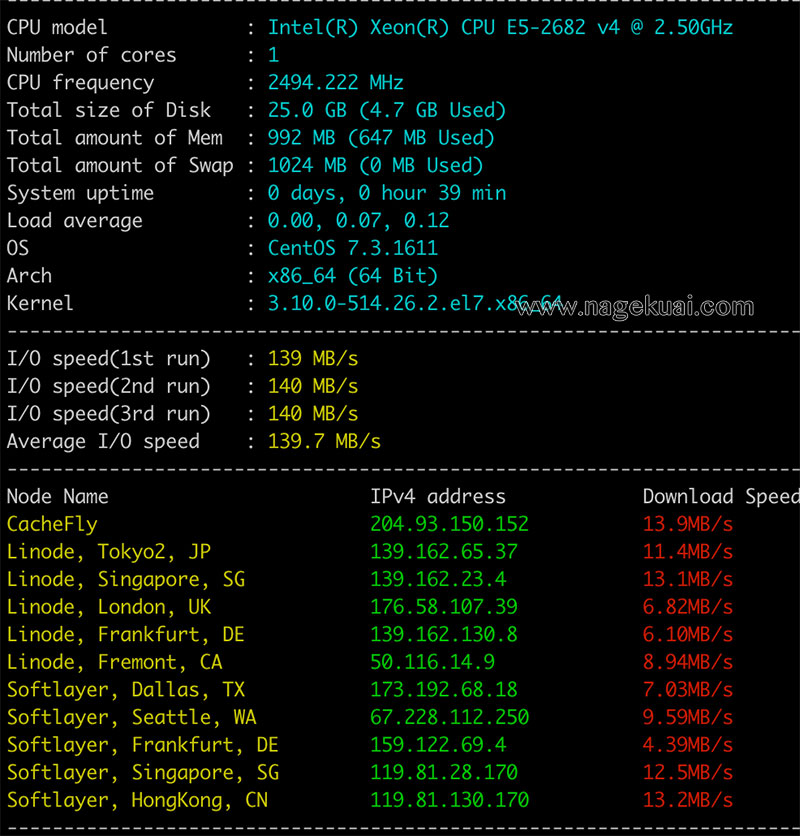 Bench.sh测试脚本Linux服务器或VPS一键测速